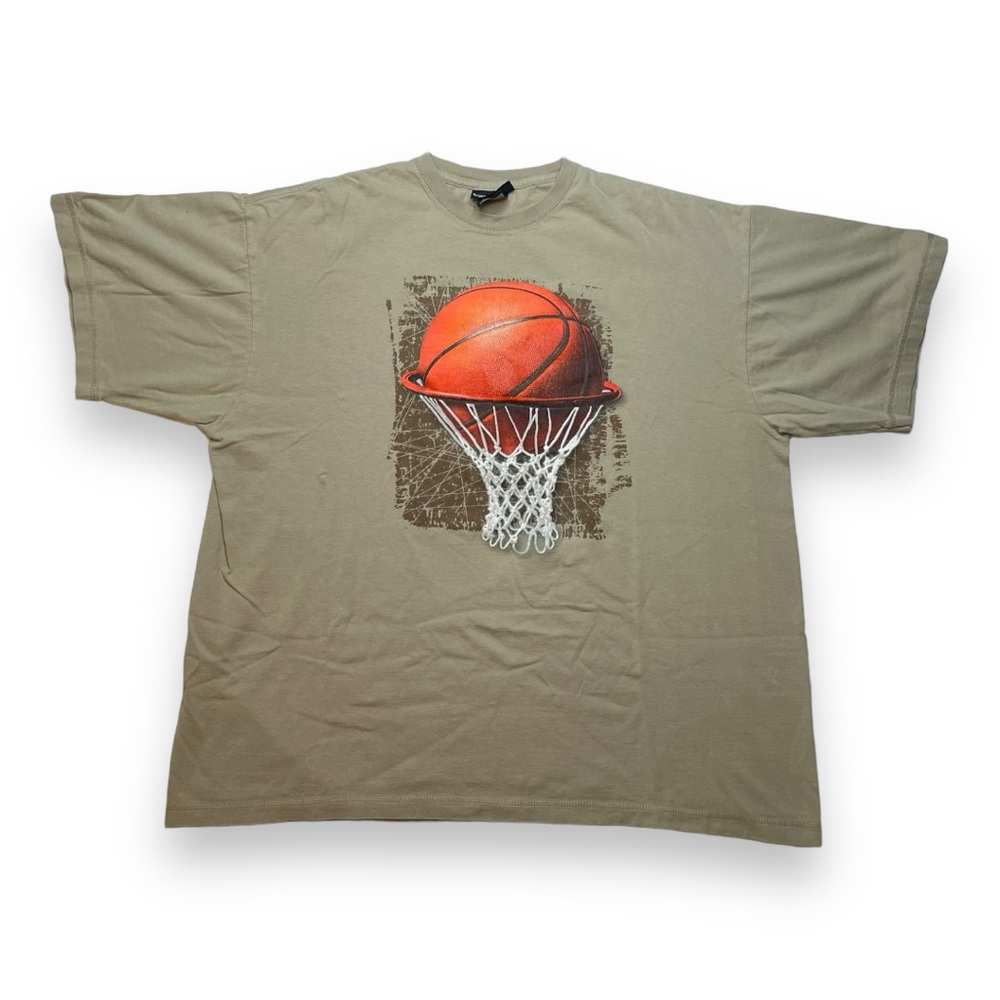 Vintage 90s No Boundaries Basketball Hoop Shirt Size XL - Picture 1 of 11